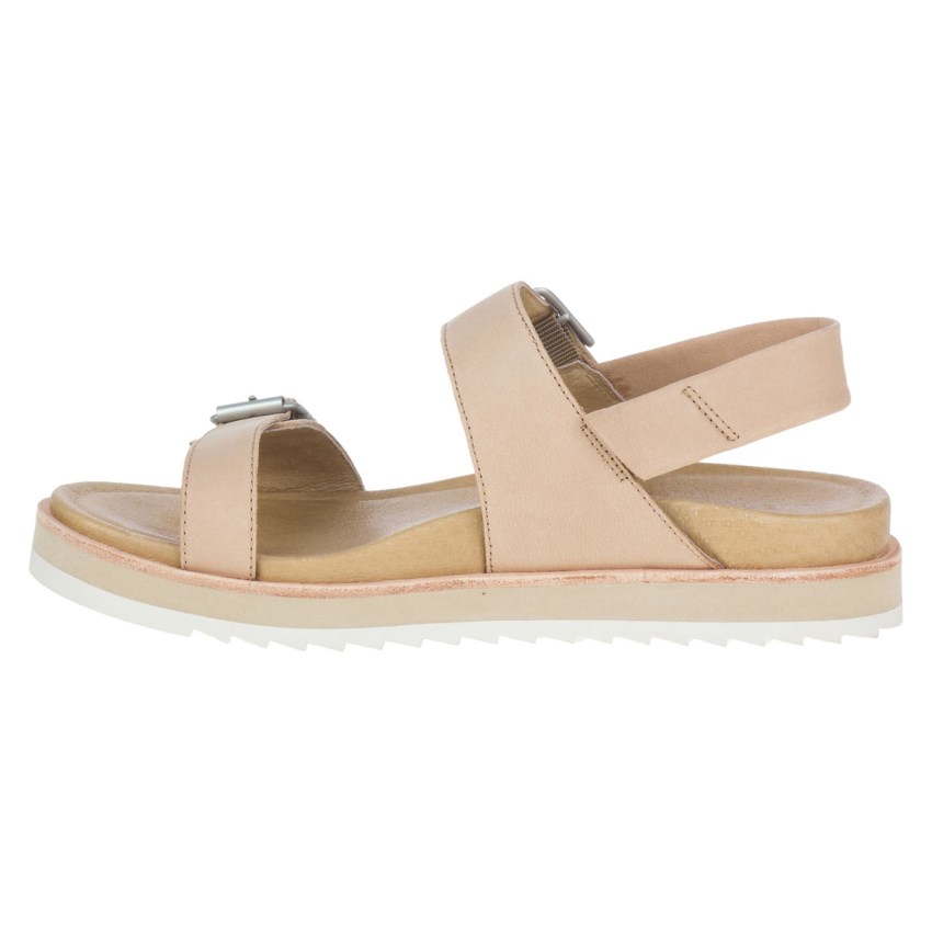 Sandales Merrell Juno Buckle Backstrap Beige Femme | H.K.UIJY